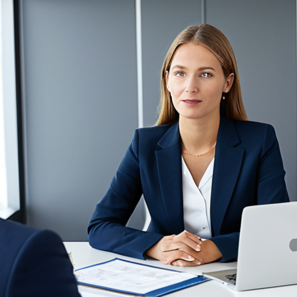 경영지도사와 기업 문화 개선 방법 - Culture Assessment**
"A management consultant interviewing employees in a modern office setting, gat...