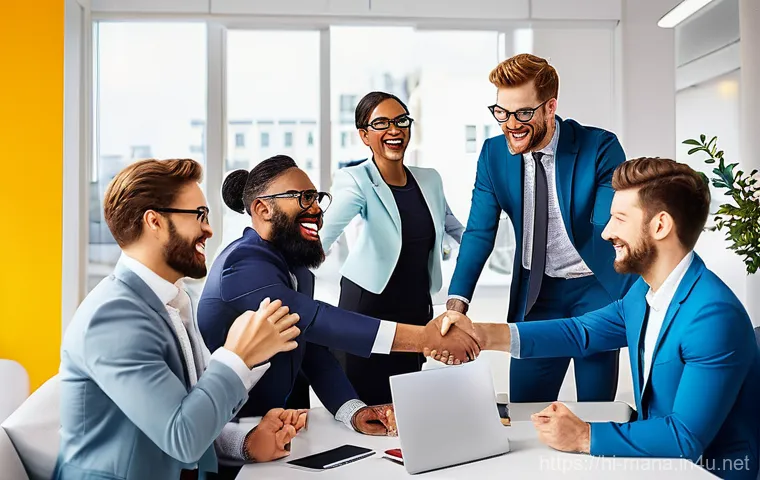 경영지도사와 리더십 개발 프로그램 - **Prompt 2: Digital Leadership Development Training Session**
    A vibrant and engaging scene captu...