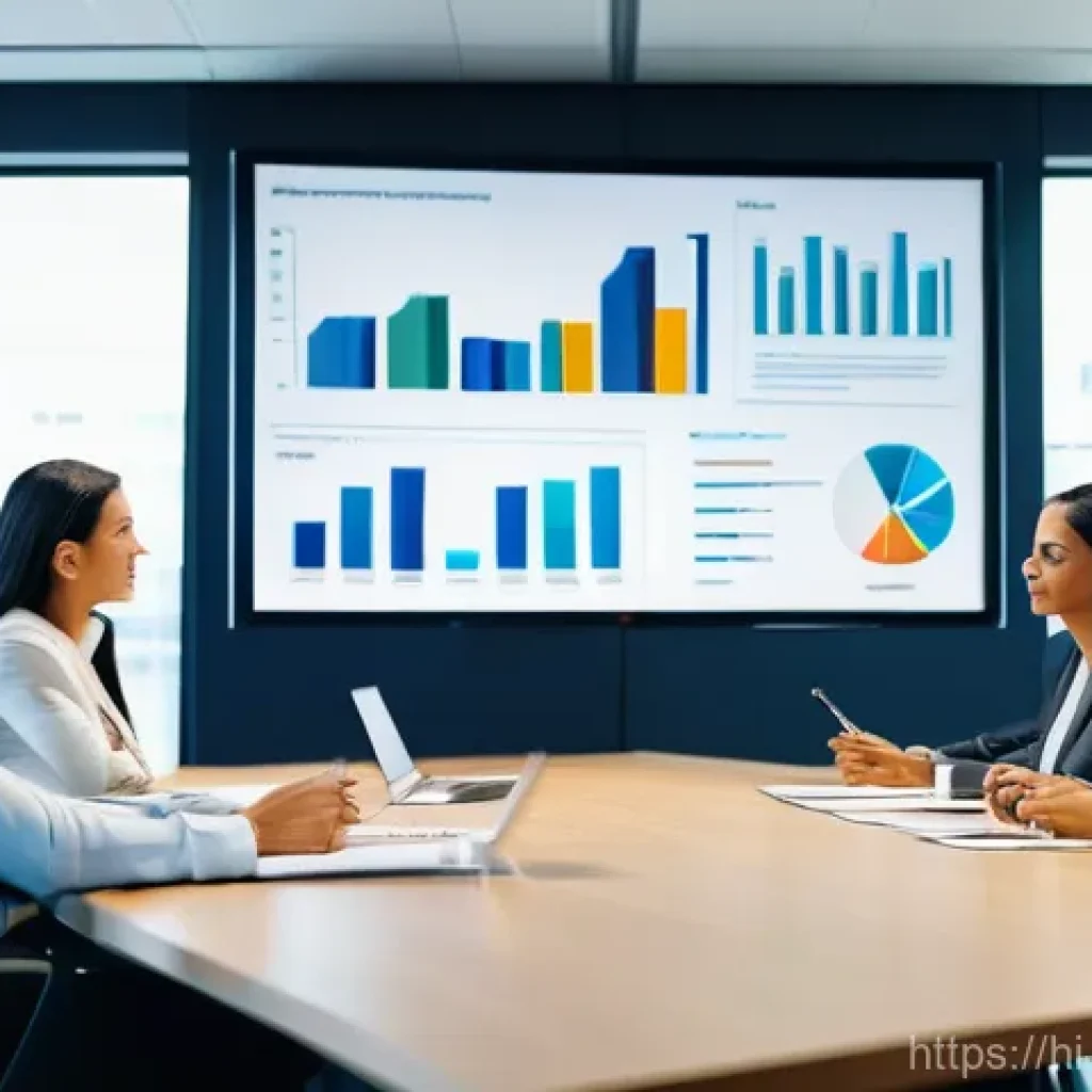 경영지도사와 마케팅 전략 수립 - **Prompt:** A diverse group of business professionals, including a knowledgeable management consulta...