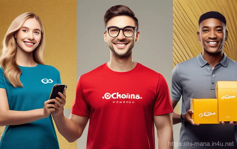 경영지도사와 마케팅 전략 수립 - **Prompt:** A vibrant and dynamic digital marketing scene. In the foreground, a young, tech-savvy ma...