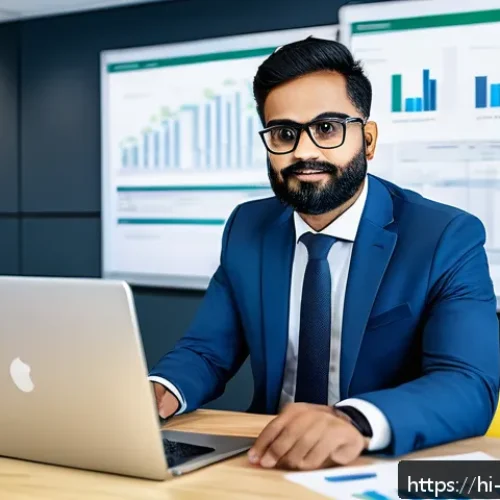 Home 30 경영지도사와 경영 컨설팅 교육 과정 - A professional business consultant presenting a strategic problem-solving session in a modern office...